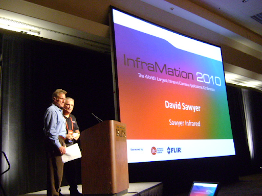 Dave Sawyer presenting at InfraMation 2010 conference